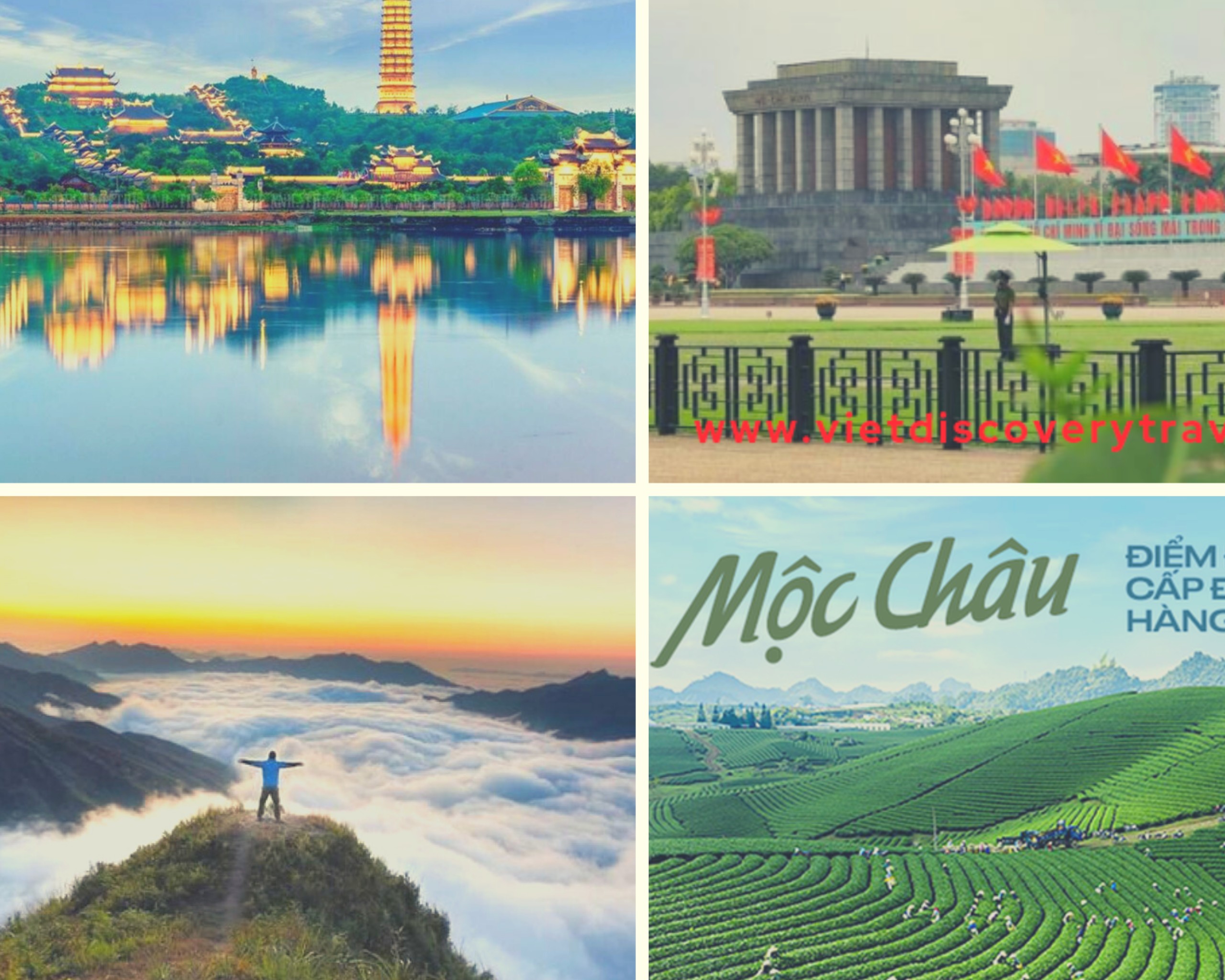 HÀ NỘI - HẠ LONG - NINH BÌNH - MỘC CHÂU - TÀ XÙA